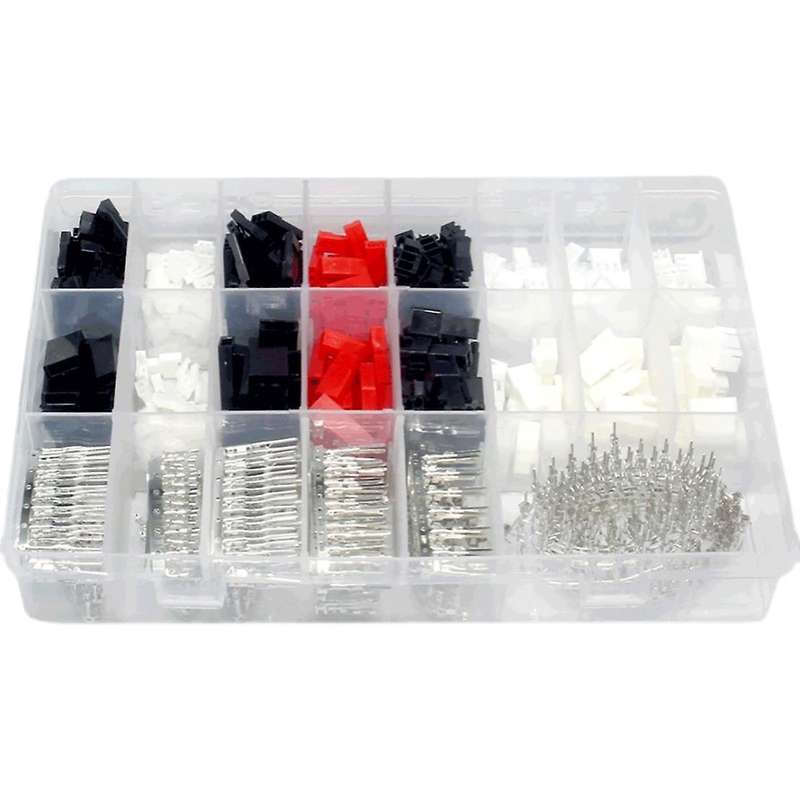 260pcs Male and Female to Plug Jst/mx2.0/sm/dupont Model Terminal