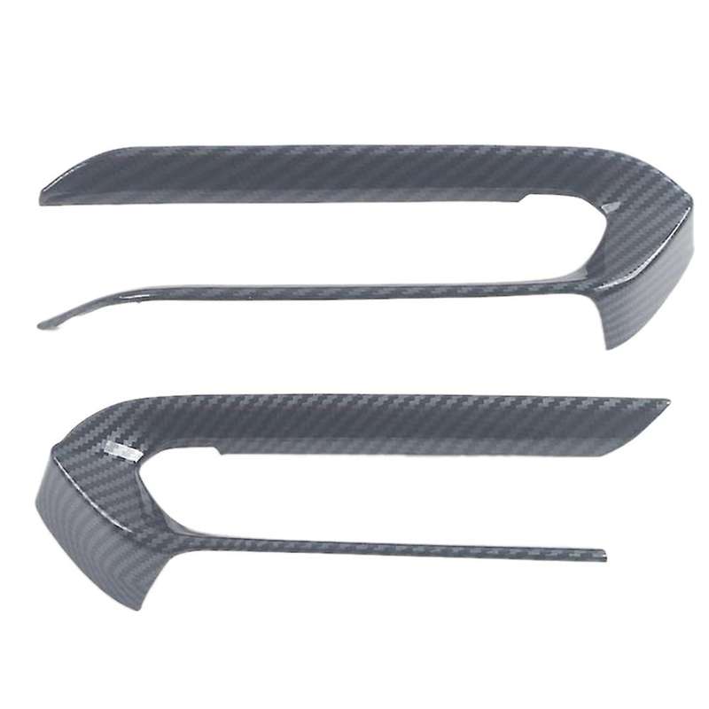 Car Dashboard Side Air Outlet Vent Cover Trim Frame,carbon Fiber