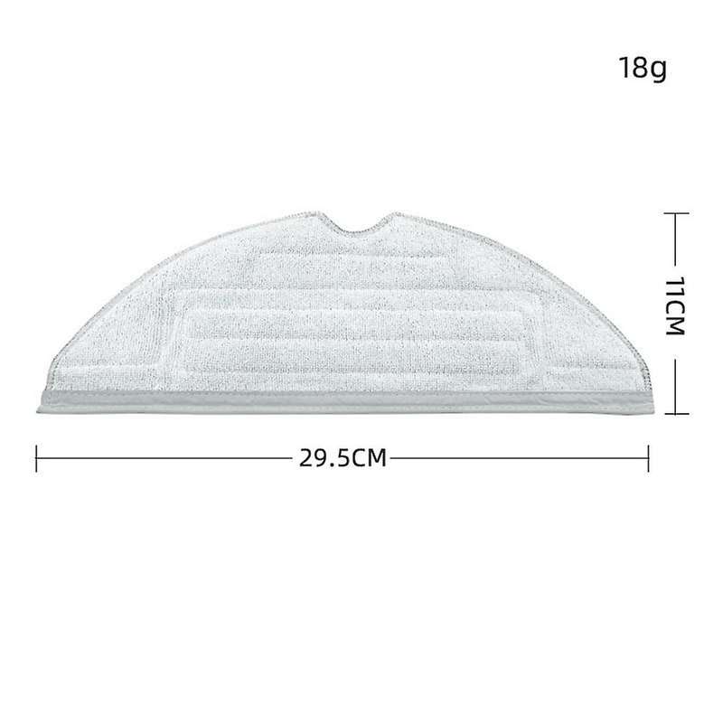 8pcs Mop Cloths for Xiaomi Roborock S7 T7s T7 Plus G10 Vacuum Cleaner