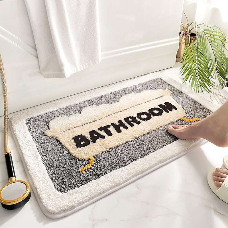 Carpet Floor Mats Non-slip Water-absorbent Home Decor Bath Mat Rug B