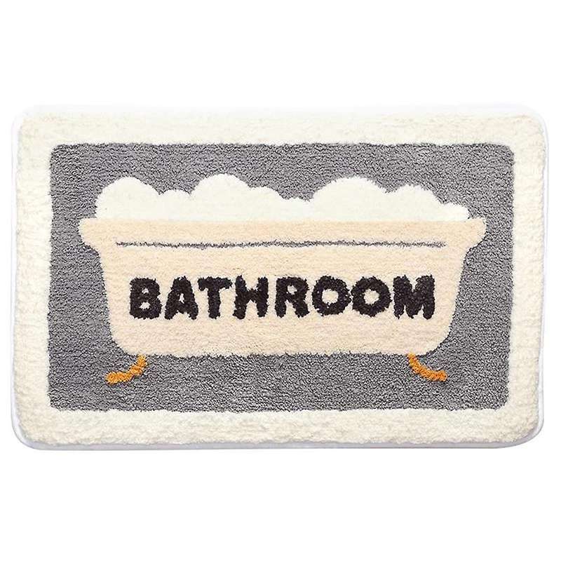 Carpet Floor Mats Non-slip Water-absorbent Home Decor Bath Mat Rug B