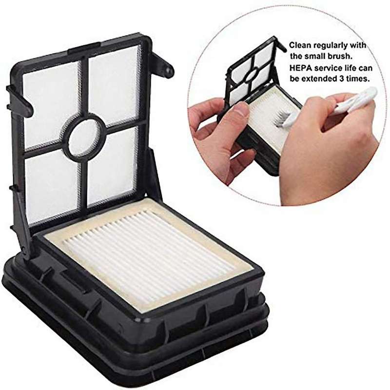 Replacement Roller Brush Hepa Filter Kit for Bissell Crosswave 2306a