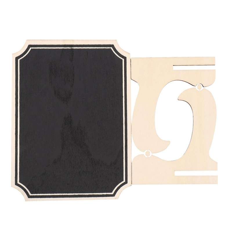 20 Pack Mini Chalkboards with Easels Stand,little Wood Blackboard