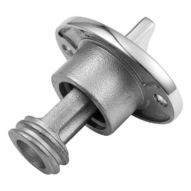 2x Stainless Steel Drain Plug Fits 1 Inch Hole Boat Drain Plug Screws