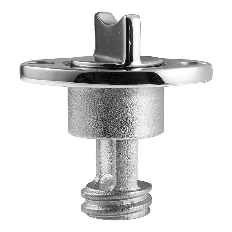 2x Stainless Steel Drain Plug Fits 1 Inch Hole Boat Drain Plug Screws