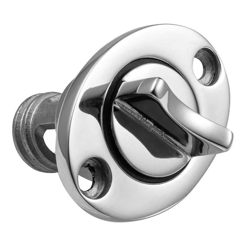 2x Stainless Steel Drain Plug Fits 1 Inch Hole Boat Drain Plug Screws