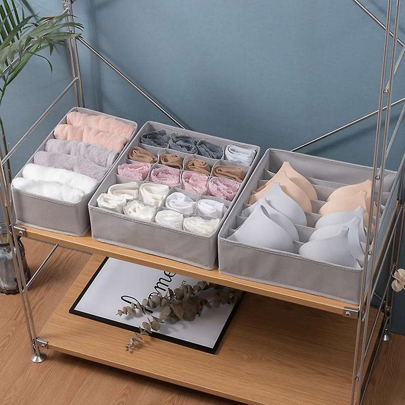 3-pieces Clothes Organisers - Underwear Storage Boxes for Clothes-c