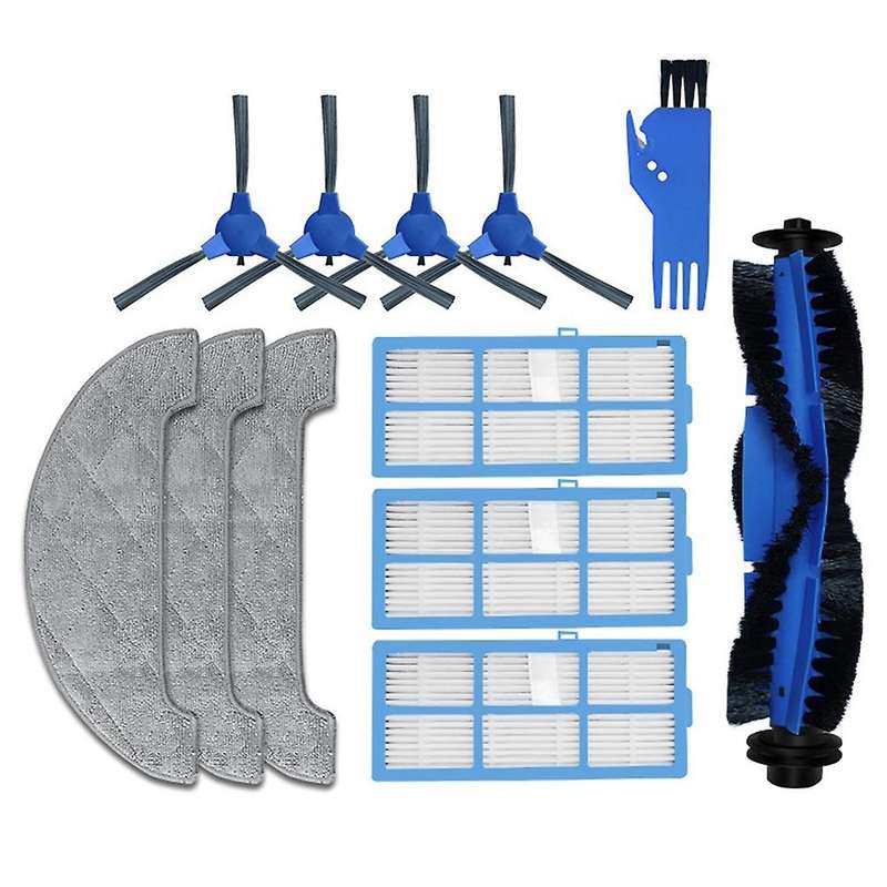 Main Brush Side Brush Hepa Filter Mop Cloth for Proscenic 850t
