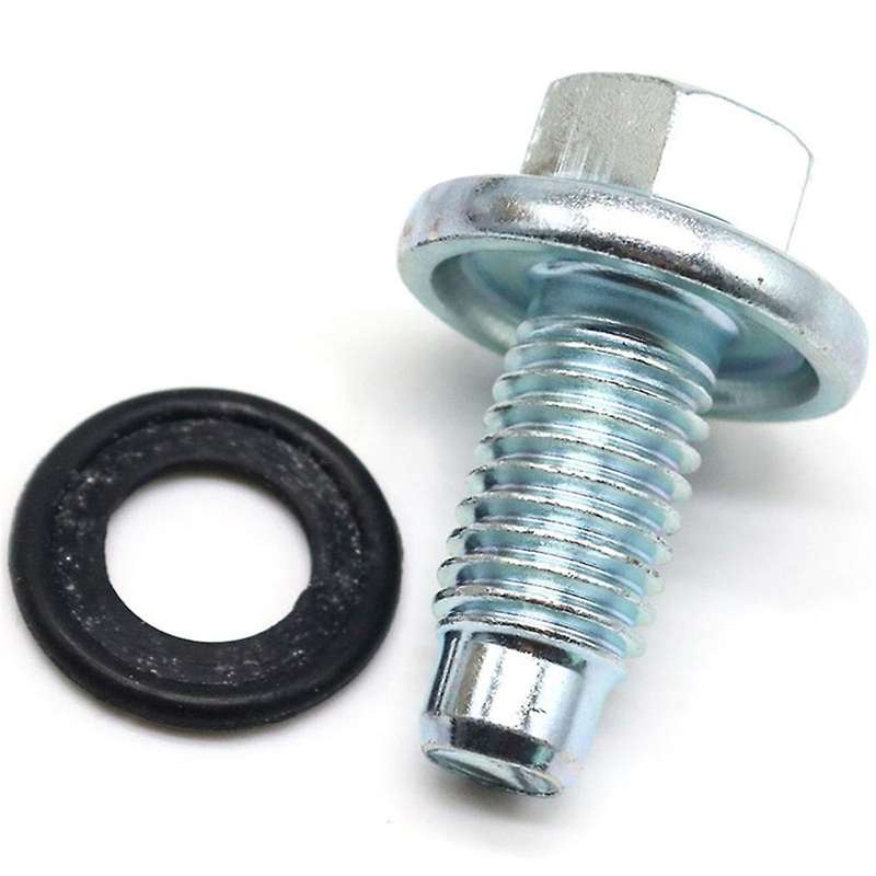 Oil Pan Drain Plug Bolt W/ O-ring for Chevrolet Buick Cadillac Gmc