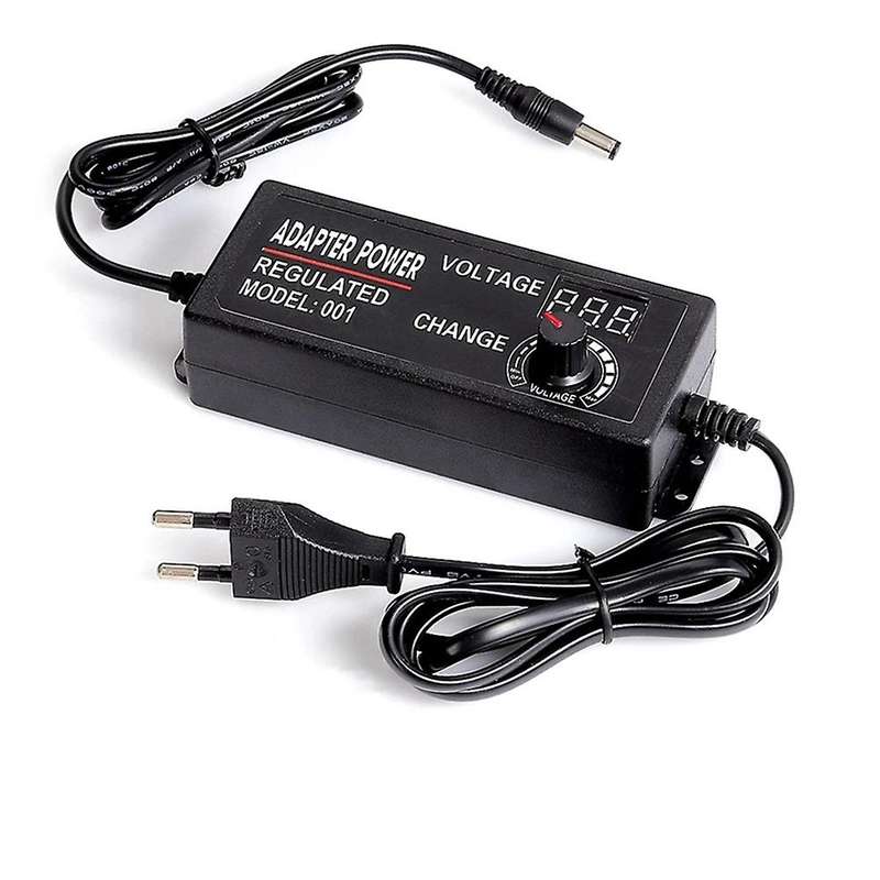 Ac Adjustable Power Supply 3v-24v 3a Ac Dc Universal Adapter Us Plug