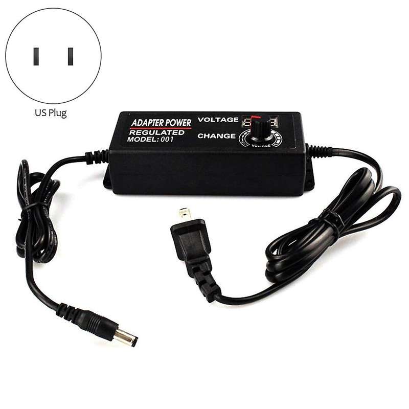 Ac Adjustable Power Supply 3v-24v 3a Ac Dc Universal Adapter Us Plug
