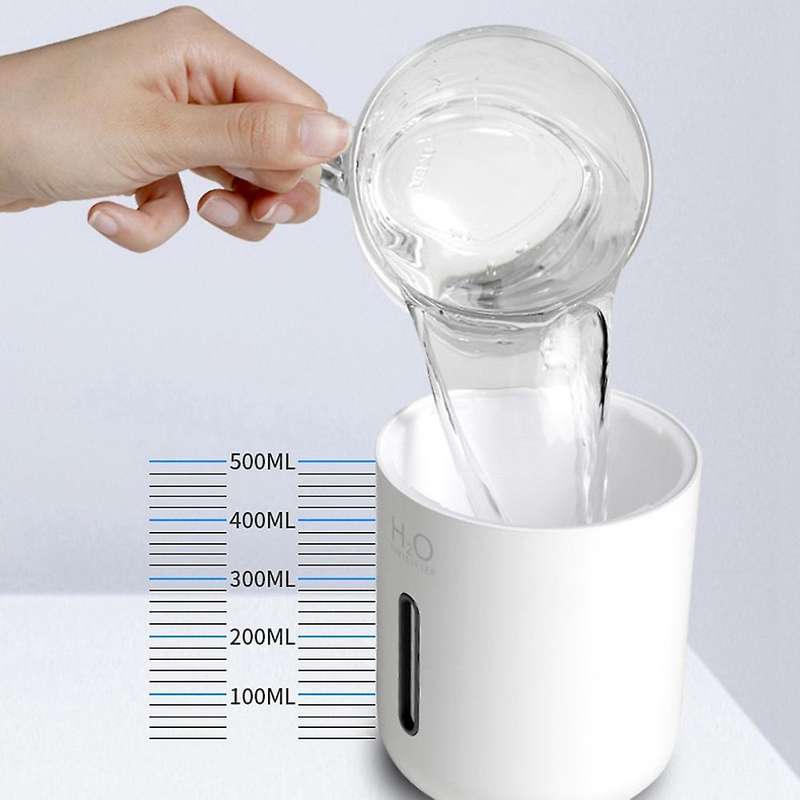500ml Portable Air Humidifier Aroma Essential Oil Diffuser (green)