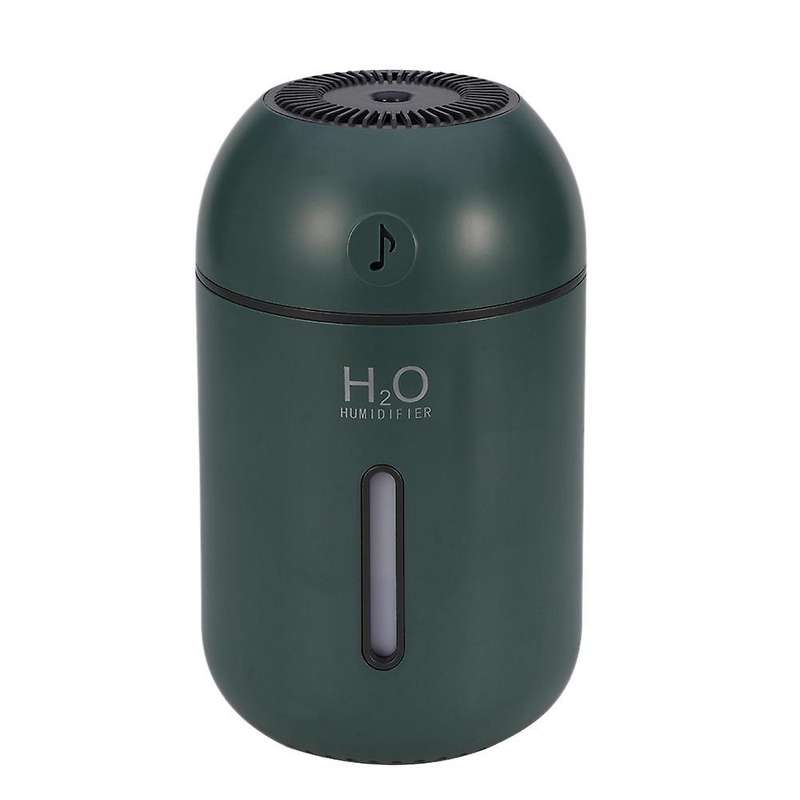 500ml Portable Air Humidifier Aroma Essential Oil Diffuser (green)