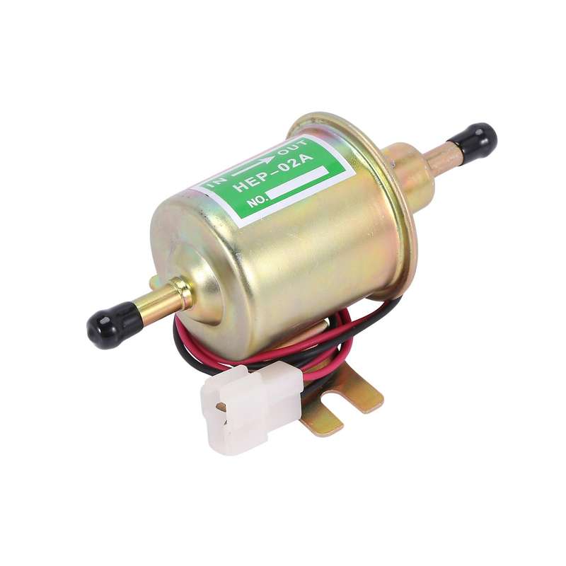 New 12v Electric Fuel Pump Inline Petrol Low Pressupe Hep-02a