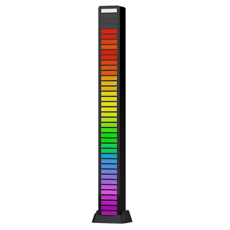 Rgb Sound Control Pickup Rhythm Light, with 40 Bit Indicator Black