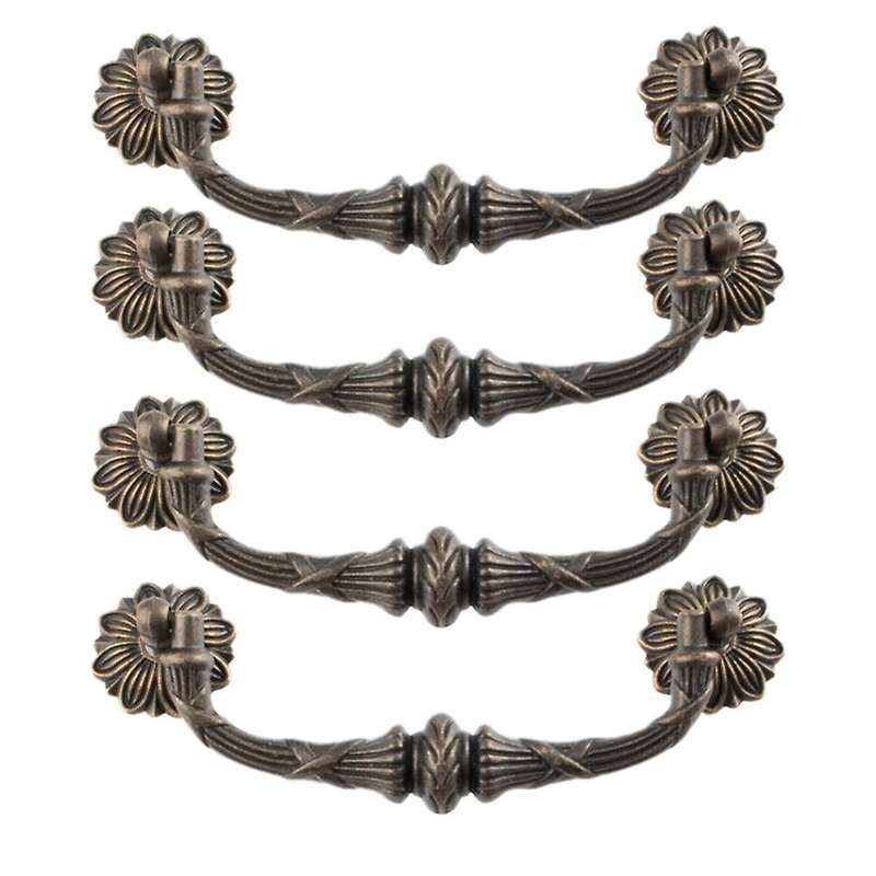 Bronze Vintage Pulls Handles Antique Decorative Pull Handles