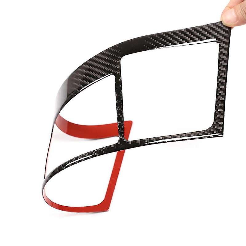Car Carbon Fiber Air Outlet Frame Cover for Toyota Highlander 2009-13