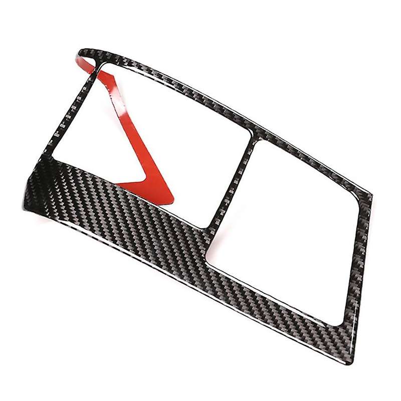 Car Carbon Fiber Air Outlet Frame Cover for Toyota Highlander 2009-13
