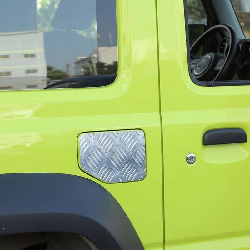 Car Fuel Oil Tank Cap Stickers Trim for Suzuki Jimny 2019-2022 Silver