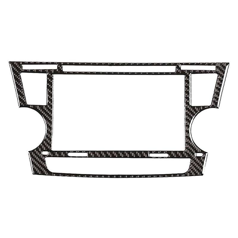 Carbon Fiber Navigation Screen Cover Trim for Toyota Highlander 09-13