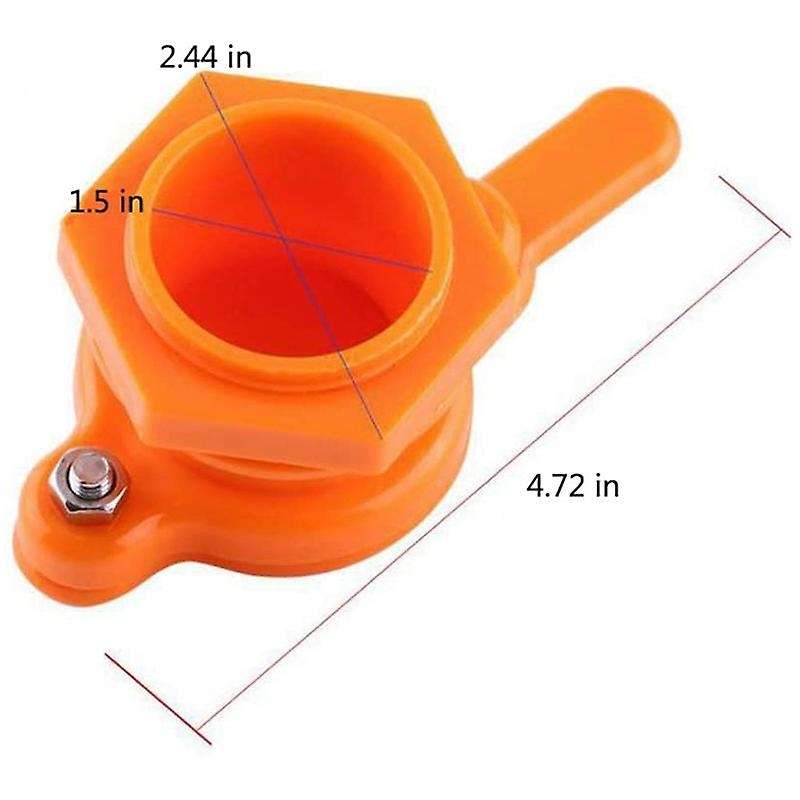 5pcs Honey Gate Valve for Bucket Honey Gate Honey Extractor Tap