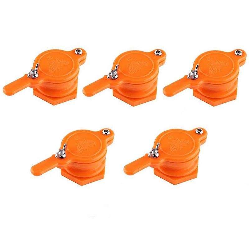 5pcs Honey Gate Valve for Bucket Honey Gate Honey Extractor Tap