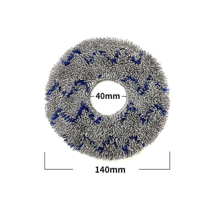10 Pcs Mop Cloth for Ecovacs T10 X1 Turbo Robot Vacuum Cleaner Parts