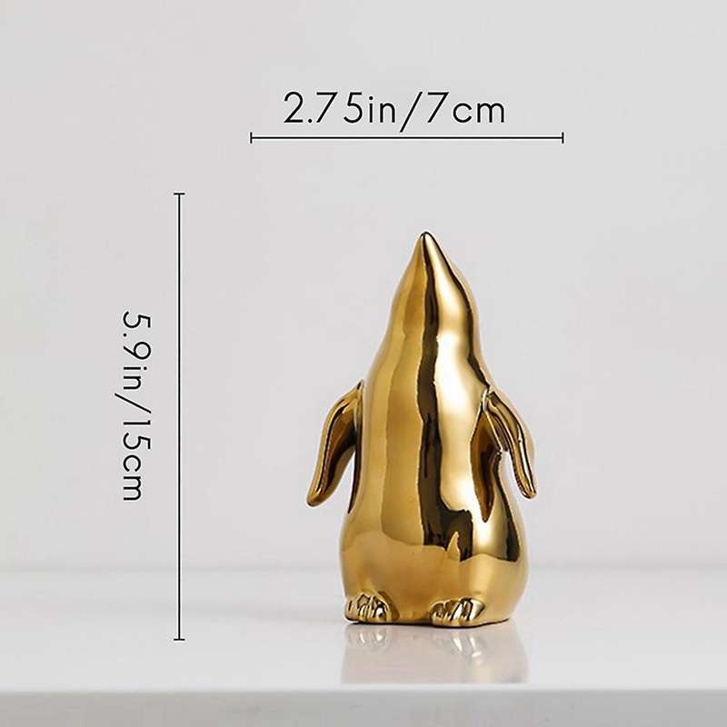 Penguin Decoration Light Luxury Living Room Model Home Decoration A