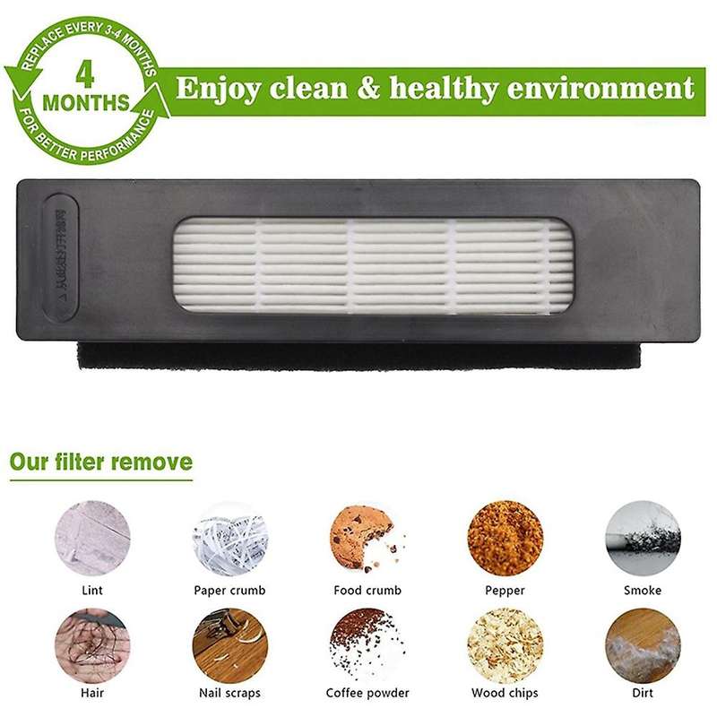 10pcs Hepa Filter Mop Cloth for Midea M7/ I10/ M71cn / M7pro