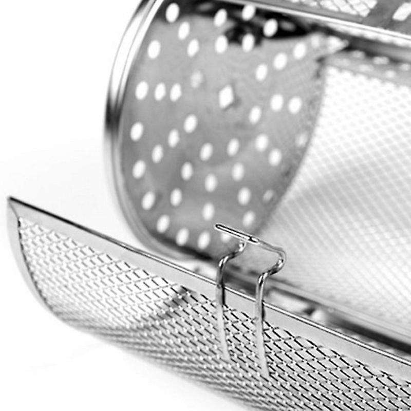 Stainless Steel Oven Roast Basket Rotisserie Grill Basket