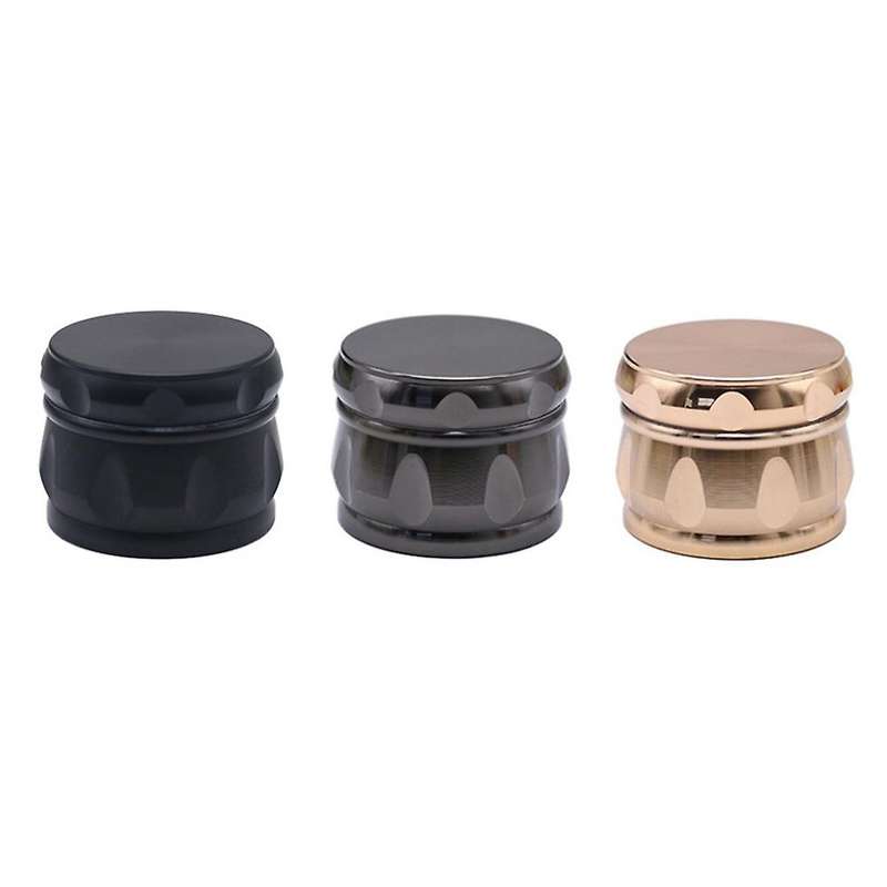 Spice Grinder 4 Layers Grinder 2.5 Inch, Spice Grinder(gun Color)