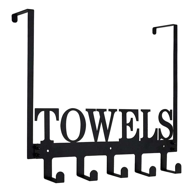 Over The Door Hook Hanger for Robes Heavy-duty Hanging Rack Outdoor