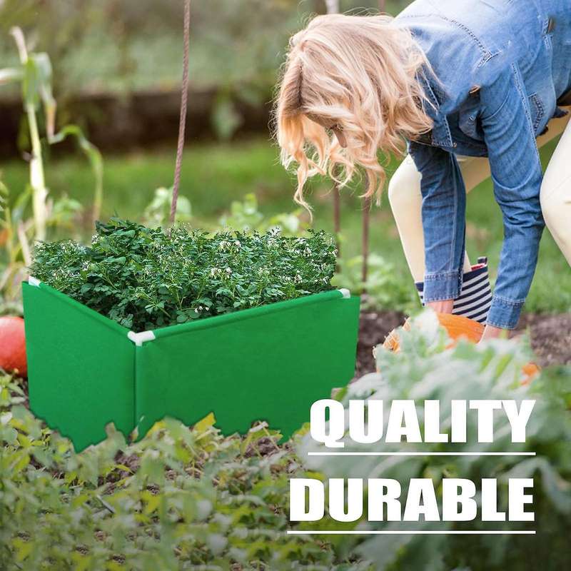 7 Gallon Grow Bags Non Woven Plant Grow Bags Home Gardening Square