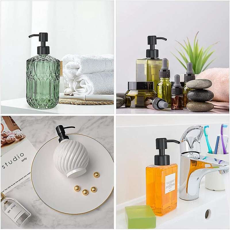 6pcs Stainless Steel Liquid Soap Dispenser Pump with Thread