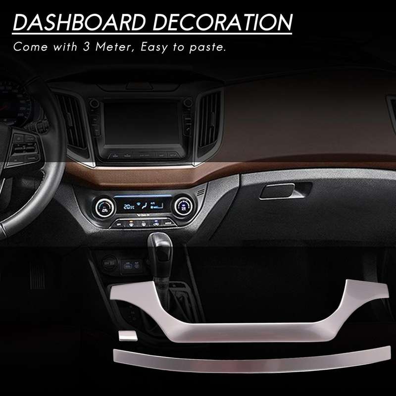For Hyundai Creta Ix25 Car Dashboard Central Control Trim Cover