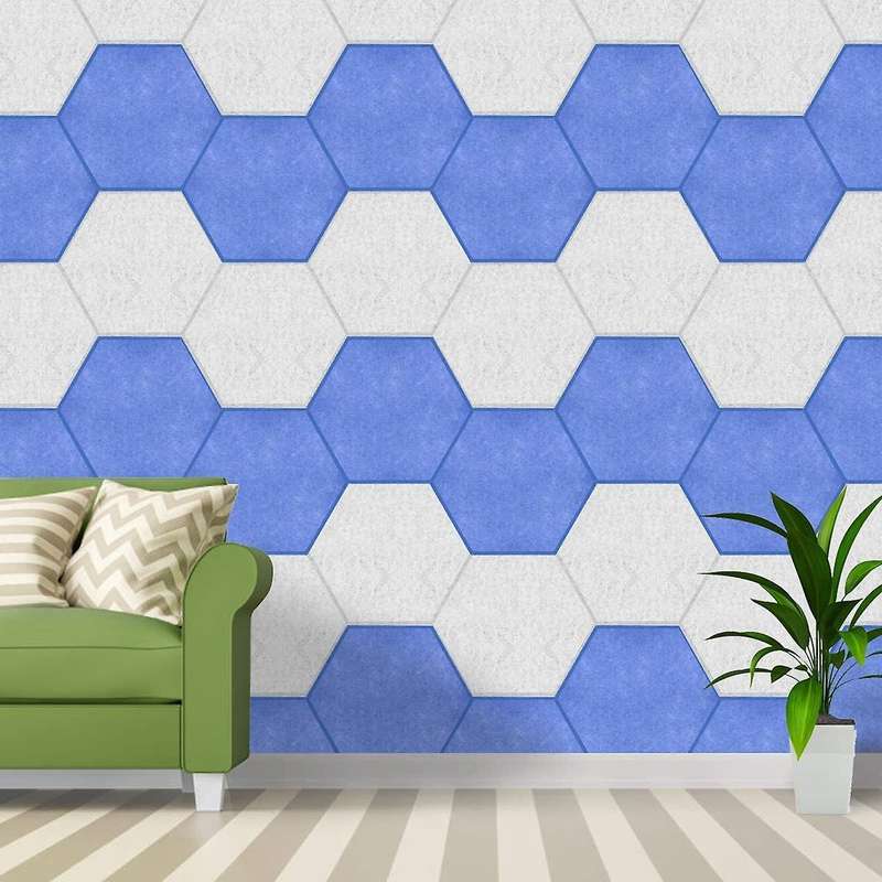 Hexagon Acoustic Panels Wall Panels Soundproofing Absorption Panel
