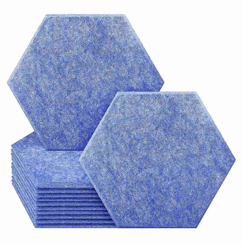 Hexagon Acoustic Panels Wall Panels Soundproofing Absorption Panel