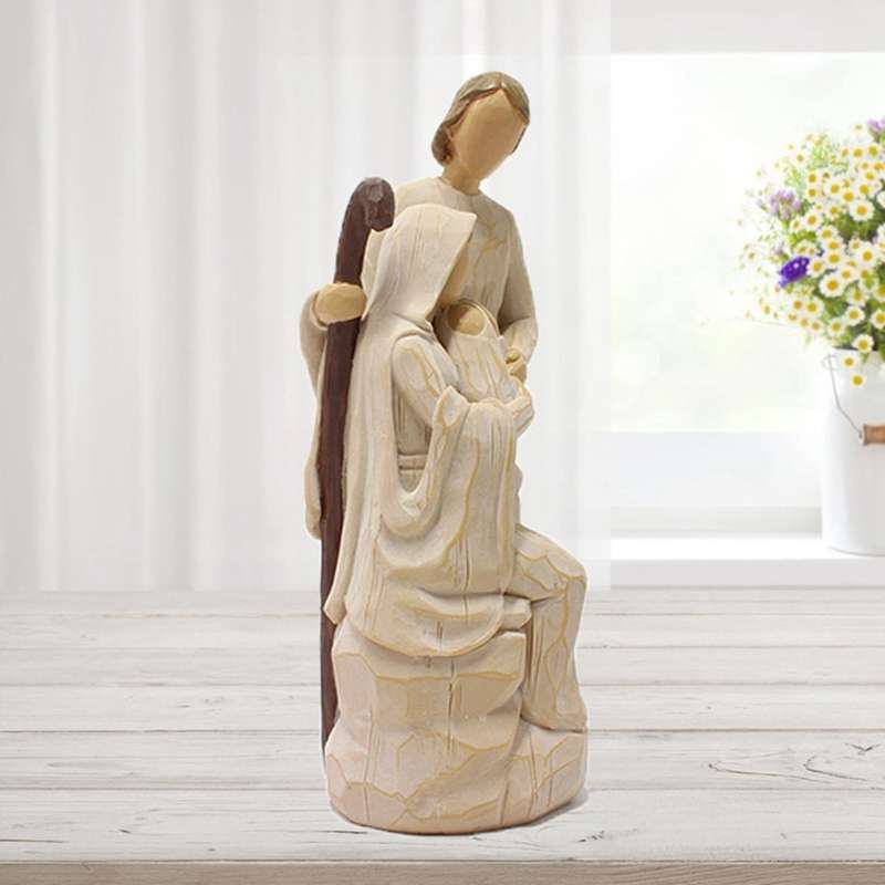 Holy Family Statues Jesus Mary Joseph Catholic Religious Figurine