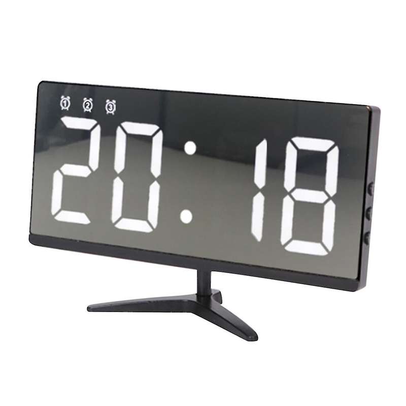 Led Digital Children's Electronic Alarm Clock White Light