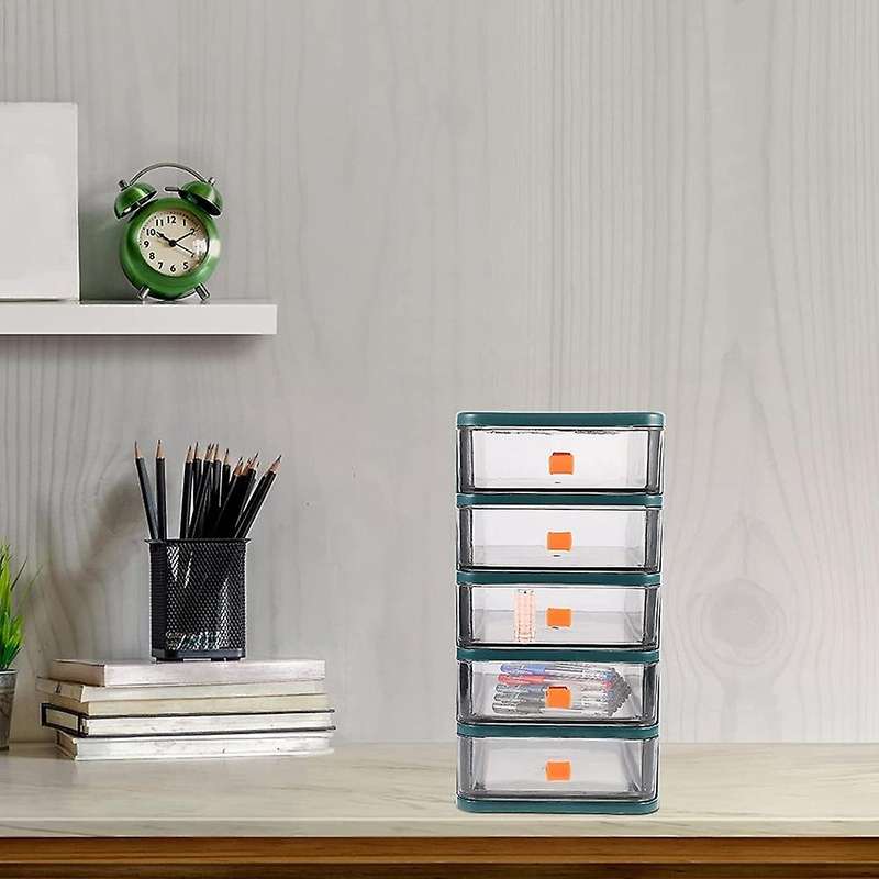 Desktop Storage Cabinet Small Multi- Layer Drawer Storage 5 Drawer