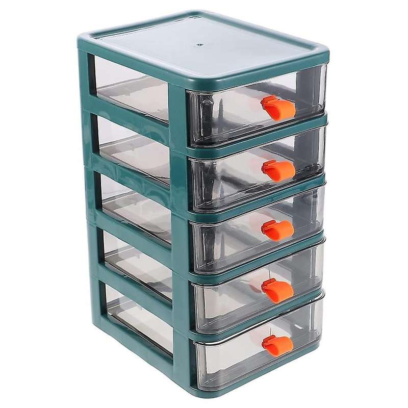 Desktop Storage Cabinet Small Multi- Layer Drawer Storage 5 Drawer