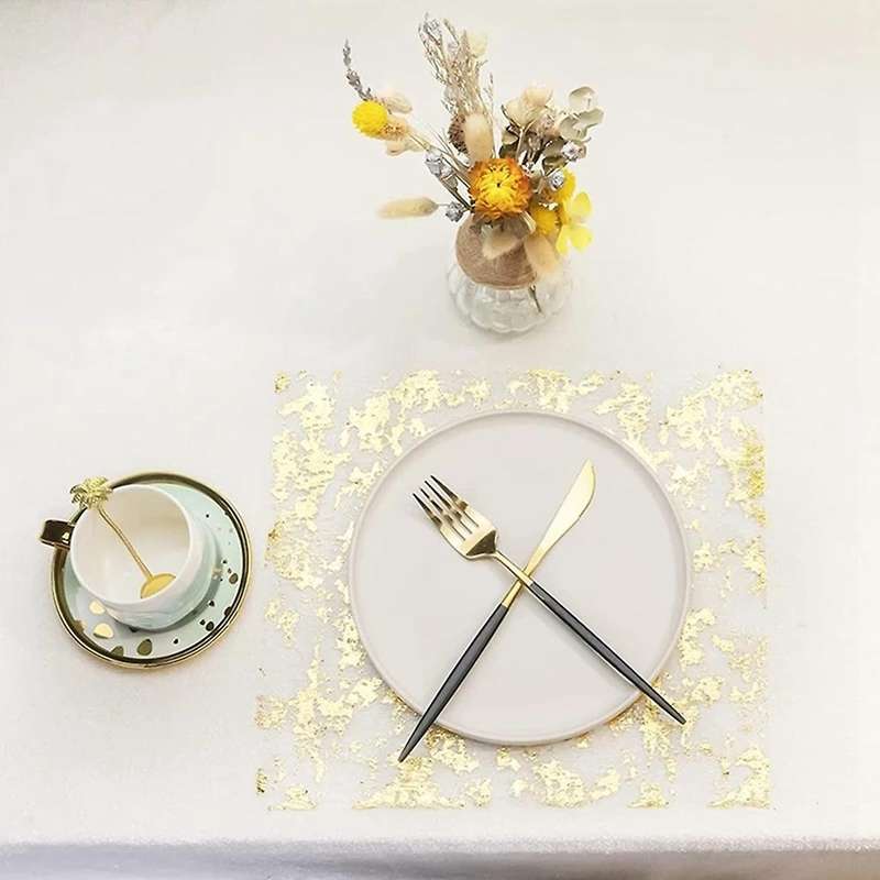 2pcs Table Runner, Sparkling Polyester Tulle Ribbon Roll