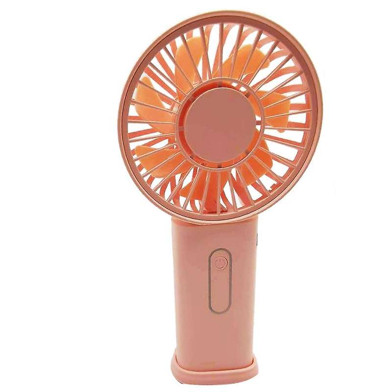 Portable Fans Handheld Usb Rechargeable Fan Pink