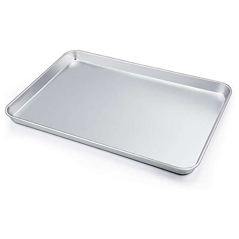 Large Baking Sheet, Stainless Steel Cookie Sheet Baking Pan Tray