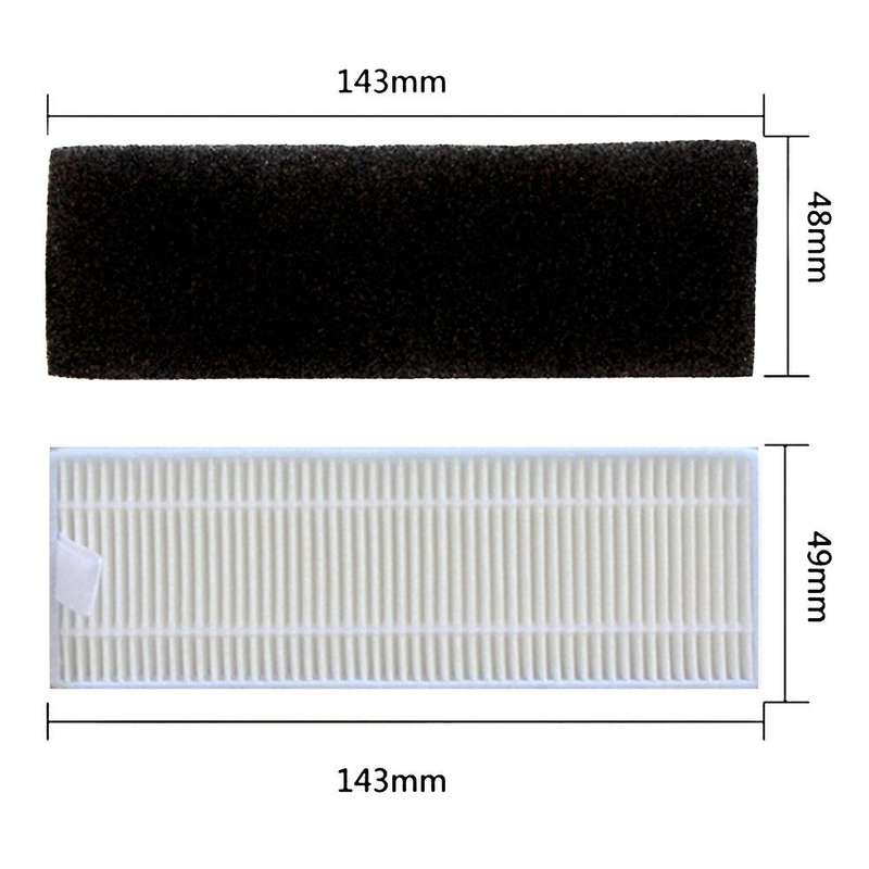 For Silvercrest Ssr1 Ilife A9s A9 Main Brush Edge Brush Hepa Filter B
