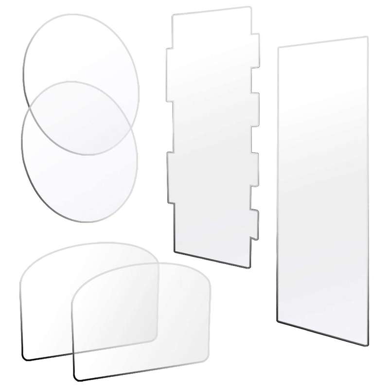 Acrylic Round Cake Discs Set,buttercream Cake Decorating Tools