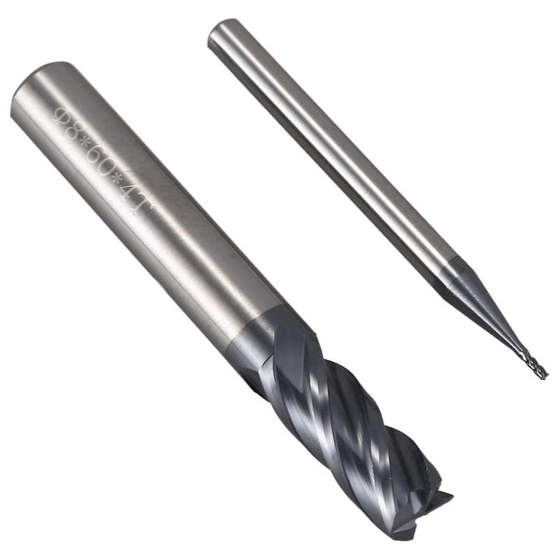 7pcs 4 Flutes End Mill Set Cutter Power Tools 1/2/3/4/5/6/7/8mm
