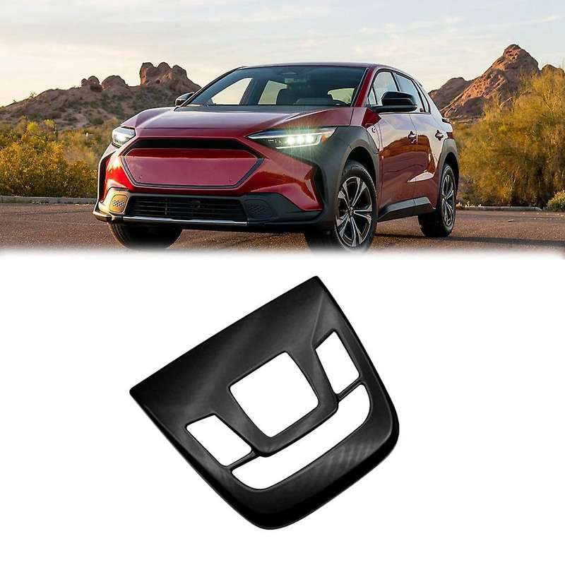 Car Matte Silver Interior Front Reading Light Lamp Cover Trim Sticker