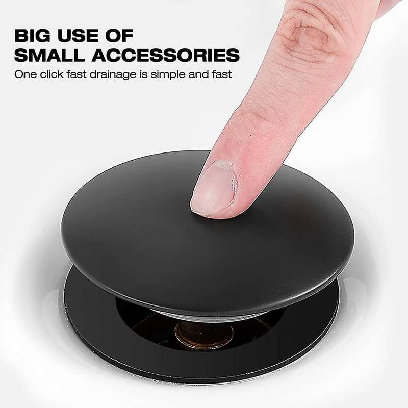 Basin Waste Slotted, Pop-up Sprung Plug Slotted, Bathroom Sink Waste