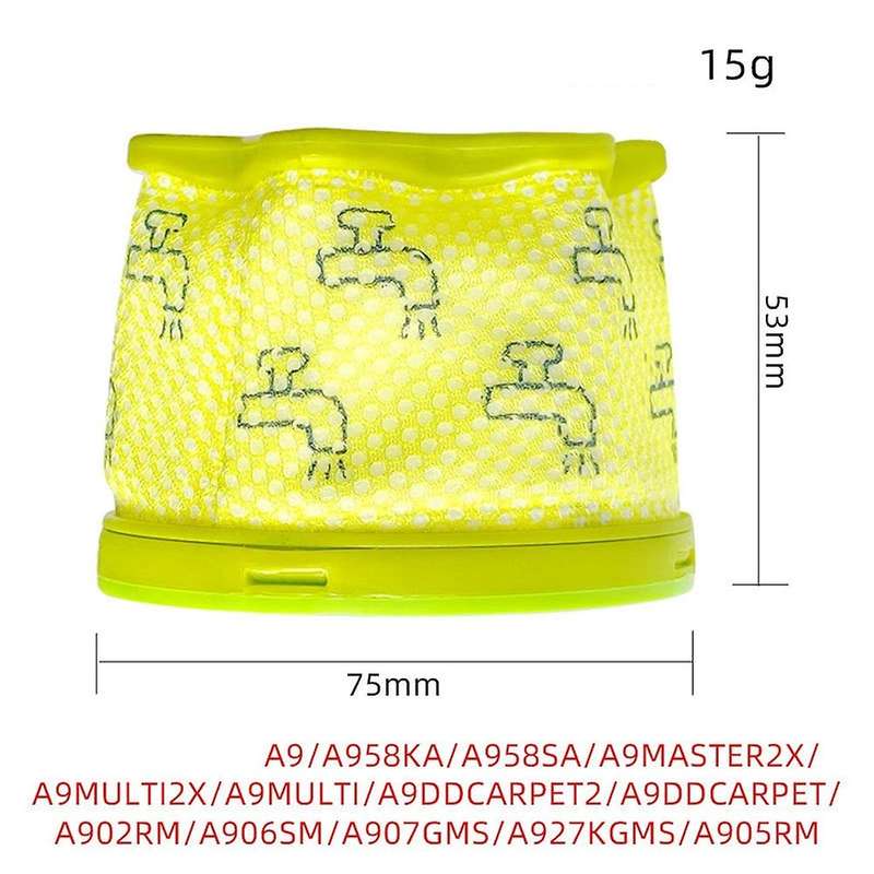 3pcs Filter Vacuum Filter for Lg A9 Vacuum Cleaner A958ka A958sa